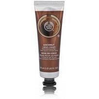 The Body Shop Coconut drėkinantis rankų kremas su kokosais - 30 ml.