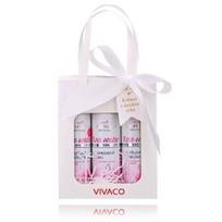 Vivaco Rose Water rinkinys (200 ml. rožių vanduo + 200 ml. losjonas + 200 ml. kūno losjonas) - 1 vnt.