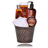 Vivaco Argan Oil rinkinys (250 ml. šampūnas + 300 ml. dušo aliejus + 100 ml. sviestas + 300 ml. kremas + kempinė) - 1 vnt.