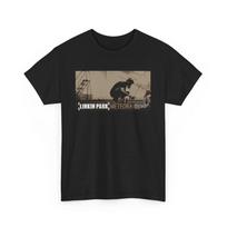 RETAS! Linkin Park Meteora Roko Grafiti Grafinis Spausdintas Juodas Marškinėliai KARŠTAS NAUJAS Unisex Marškinėliai M