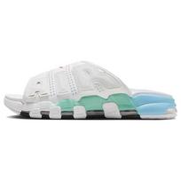 Nike Air More Uptempo šlepetės „Baltos, rožinės“ su užrašu „AIR Logo“ FN3437-161 38.5