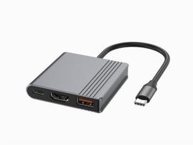 I/O ADAPTER USB-C TO HDMI/USB3/3IN1 A-CM-COMBO3-05 GEMBIRD|A-CM-COMBO3-05