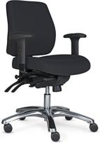 Toplux Pro 20 office chair with armrests, black (Pro 20 black)