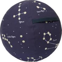 Ferm Living Vaikiškas pufas Constellation 50 cm, tamsiai mėlynas