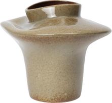 Ferm Living Vaza Evio 22 cm alyvuogių spalvos