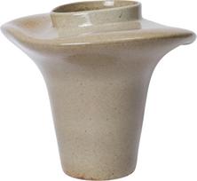 Ferm Living Vaza Evio 35 cm, alyvuogių spalvos
