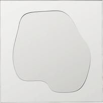 Ferm Living Sieninis veidrodis Folia 45 cm, sidabrinis