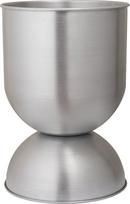 Ferm Living Vazonas Hourglass M, aliumininis