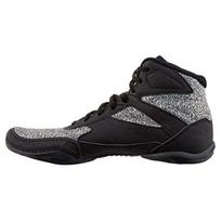 ASICS Matflex 6 Black Gray Kids Mat Traction Wrestling Shoes 1084A008-101 28