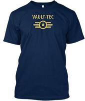 Fallout Vault Tec Gaming Fal Standartiniai unisex marškinėliai S