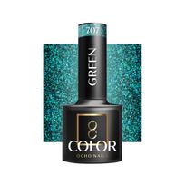 OCHO NAILS hibridinis nagų lakas Green 707, 5 g