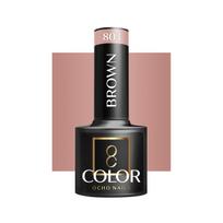 OCHO NAILS hibridinis nagų lakas Brown 803, 5 g
