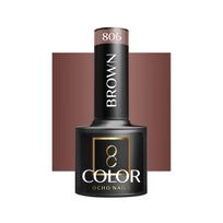 OCHO NAILS hibridinis nagų lakas Brown 806, 5 g