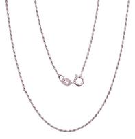 Sidabrinė grandinėlė Rope 1.1 mm, 45 cm – 925 sidabras