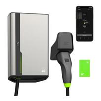 Wallbox Green Cell HabuDen 22kW 32A - 5m kabelis su NFC