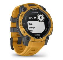 Instinct 3 –45 mm, Solar Sunburst with sunburst/grey silicone band