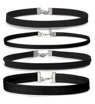 16Style Set Choker Set Black Chokers Necklaces Women Velvet Choker Necklaces Girls Classic Choker Henna Choker Layered