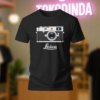 Naujas Leica Camera Klasikinis logotipas Marškinėliai Juokingi Pagaminta JAV S-5XL Unisex Marškinėliai XXXXL