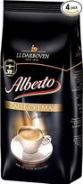 "Alberto Café Crèma" kavos pupelės 100% arabica 4 x 1 kg
