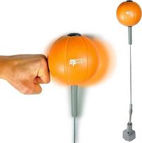 "Box Reflex Ball" kamuolys su siurbtuku suaugusiesiems ir vaikams, reguliuojamo 139-154 cm aukščio bokso treniruoklis, greitasis kamuolys reakcijos treniruotėms, koordinacijai, fitnesui ir namų treniruotėms