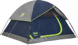 "Coleman Sundome" stovyklavimo palapinė su lietsargiu, 2/3/4/6 asmenų palapinė, pastatoma per 10 minučių, atspari oro sąlygoms, skirta stovyklavimui, festivaliams, kiemui, nakvynei ir kt.
