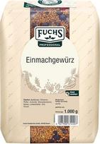 "Fuchs" konservavimo prieskoniai 1 pakuotėje (1 x 1 kg) - skirti daržovėms konservuoti arba Antipasti, mėsos ar žuvies patiekalams gardinti
