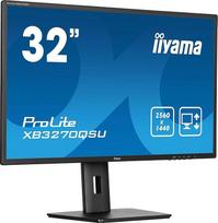 "iiyama Prolite XB3270QSU-B1" 80 cm 31,5 colių IPS LED monitorius WQHD 100 Hz HDMI DP USB 3.2 aukščio reguliavimas "AdaptiveSync" juodas