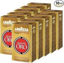 "Lavazza Kaffee Qualità Oro" malta pupelių kava (10 x 250 g)