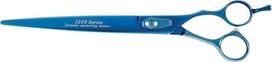 "Master Grooming Tools 5200 Blue Titanium" žirklės - aukštos kokybės žirklės šunims kirpti - tiesios, 8½"