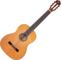 "Ortega Guitars" 4/4 koncertinė gitara - Šeimos serija - Komplekte yra krepšys - Kedras, raudonmedis, natūralaus blizgesio (R122G)