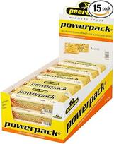 "Peeroton Powerpack" batonėlis - vegetariškas greito paruošimo avižinių dribsnių batonėlis be cukraus - maisto pakaitalas, suteikiantis ilgalaikės energijos - prisotina ir sustiprina, 15 x 70 g