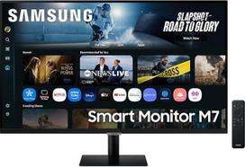 "Samsung M70F" 32 colių 4K išmanusis monitorius su dirbtiniu intelektu, VA skydelis, 3840 x 2160, 60 Hz, 4 ms (G/G), garsiakalbis, žaidimų koncentratorius, 4K didinimo funkcija, valdymas balsu, išmaniosios TV programėlės ir dirbtinio intelekto funkcijos,