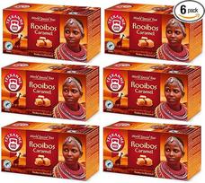 "Teekanne Rooibos Cream Caramel Tea" 20 maišelių po 6 vnt. (6 x 35 g pakuotė)