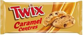 "Twix" minkštųjų centrų sausainiai Minkštieji sausainiai su karamele