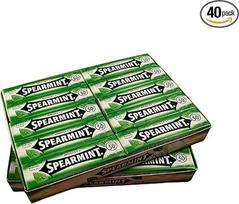 "Wrigley's Spearmint" (kramtomoji guma) 12,5g x 40 (500g)