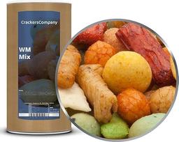 1 x 300 g užkandžių mišinys World Champion Mix Low Fat su žemės riešutais Wasabi Nacho Chips Ryžių traškučiai
