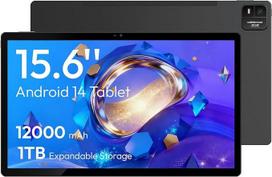 15,6 colių "Android 14" planšetinis kompiuteris, MES-B3 dideli planšetiniai kompiuteriai su IPS ekranu, "Helio G99" aštuonių branduolių, 6GB RAM + 128GB ROM (1 TB TF) planšetinis kompiuteris, 12000 mAh, BT5.0, 2.4G/5G WiFi, 32 MP kamera