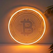Bitcoin Prekybos Neon ženklas Dimmable LED Pinigai Neon šviesos parduotuvių ir sienų apdaila USB maitinimo Cryptocurrency ženklas žmogaus urvas, žaidimų kambarys, baras ir šalis apdaila