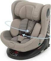 Foppapedretti FP360 Quick i-Size 360° pasukama sėdynė vaikams nuo 40 iki 150 cm ūgio 0-12 metų, atitinkanti ECE R129 reikalavimus Dualfix tvirtinimas (ISOFIX ir ne ISOFIX) Saugi kūno apsauga, dykumos spalvos