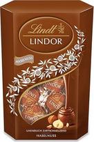 Lindt šokoladas | LINDOR Cornet Hazelnut | 500 g | 38 rutuliukai pieniniame šokolade su švelniu tirpstančių riešutų įdaru | Šokoladinė dovana