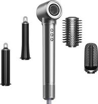MANKIW "5-in-1 Airstyler" rinkinys, karšto oro stiliatorius Karšto oro šepetys su 110 000 apsukų per minutę greitaeigiu varikliu, Koandos oro srautu ir 500 milijonų jonų, automatiniu garbanojimo lygintuvu, tiesinimo šepetėliu ir apimties stilizuokliu