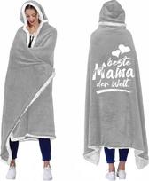 Motinos dienos dovanos mamai, antklodė su rankovėmis, gimtadienio dovana mamai, pliušinė antklodė su rankovėmis, mamos dovana Kalėdoms, gimtadieniui, Motinos dienai, geriausia dukros, sūnaus dovana mamai