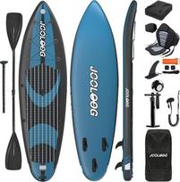 Paddelbrett, 15,2 cm dick, aufblasbares Paddleboard mit Sitz für alle Schwierigkeitsstufen, 320 x 81 x 15 cm