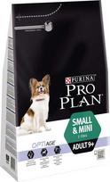 PRO PLAN 9+ Senjorų mažų ir mini šunų sausas ėdalas vištiena 3kg