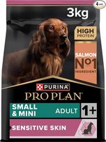 PRO PLAN Small Adult Sensitive Skin sausas šunų maistas lašiša 3kg