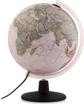 TECNODIDATTICA "Natgeo Executive 30" gaublys | Senovinio stiliaus "National Geographic Executive" fotografijos | Apšviečiamas ir pasukamas | Tekstas ispanų kalba | Skersmuo 30 cm