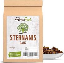 Žvaigždinis anyžius sveikas 500 g | labai aromatingos anyžių žvaigždutės | idealiai tinka virimui ir kepimui, prieskonių mišiniams ar dekoravimui | gamintojas Achterhof