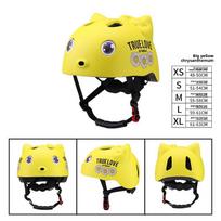 Cartoon Children's Sports Helmet Scooter Roller Skating Anti-drop Protective Gear Bicycle Balance Bike Riding Helmet 51-54CM
