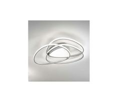 Ondaluce - LED dimeriuojamas lubų šviestuvas ROSE LED/60W/230V 50x54 cm sidabrinis