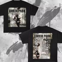 RETAS! LINKIN PARK MARŠKINĖLIAI, Hybrid theory marškinėliai KARŠTAS NAUJAS Unisex marškinėlis S